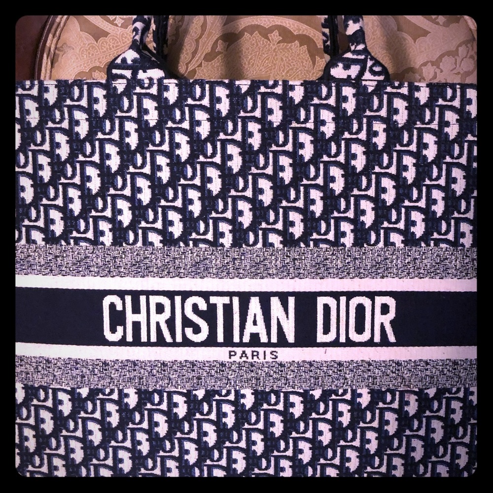 Dior Tote Book Bag